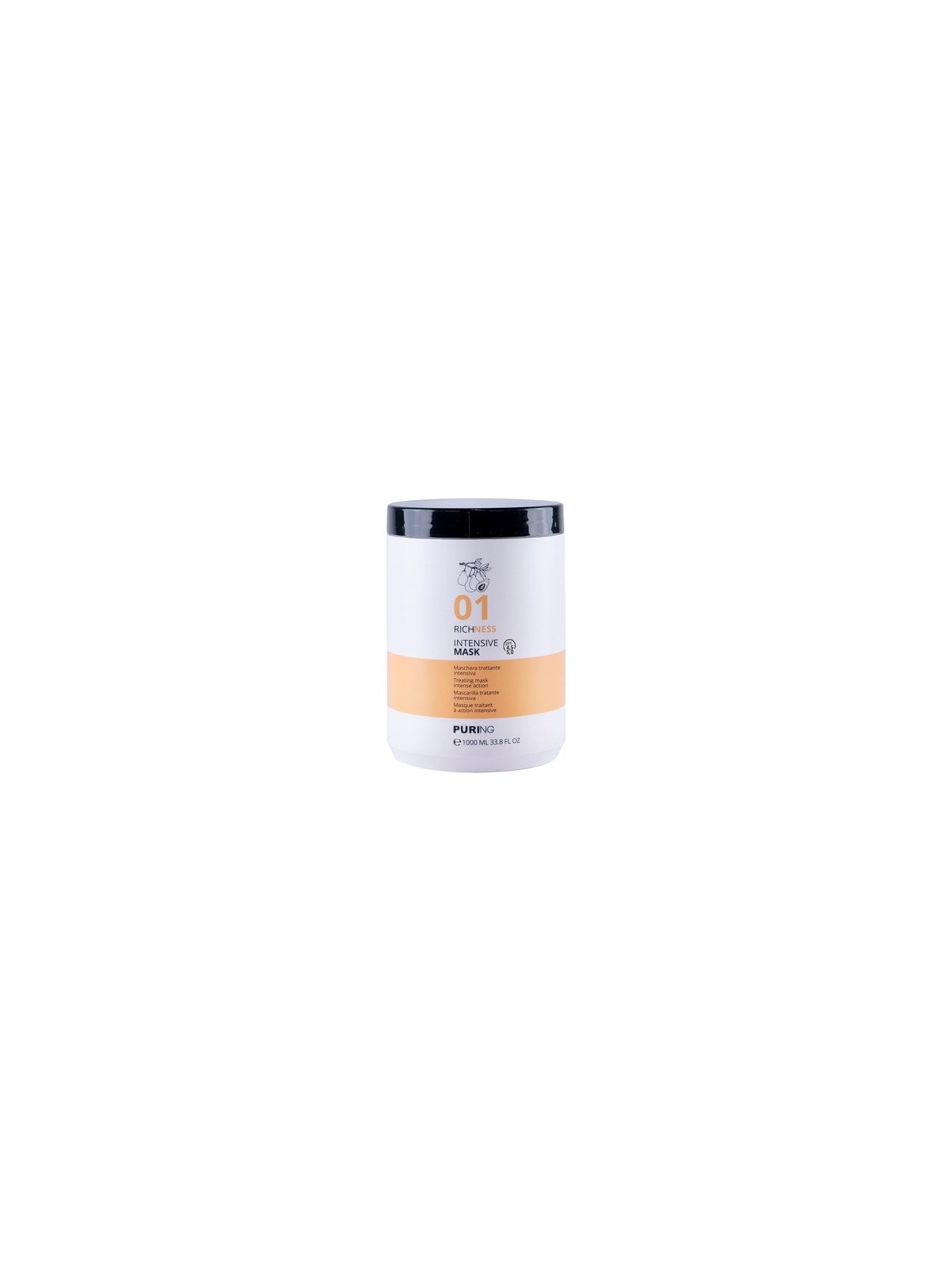 Puring 01 Richness Intensive Mask - Vyživující maska 1000ml unisex