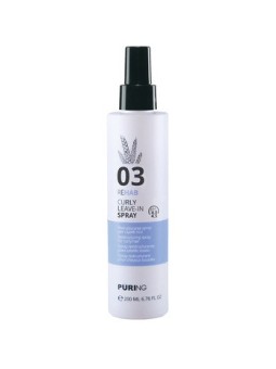 Puring 03 Rehab Curly Leave-In Spray - Bezoplachový sprej 200ml unisex