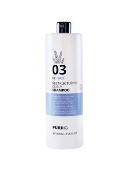 Puring 03 Rehab Restructuring Curly Shampoo - Restrukturalizační šampon pro kudrnaté a krepaté vlasy 300ml unisex