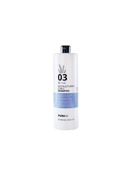 Puring 03 Rehab Restructuring Curly Shampoo - Restrukturalizační šampon pro kudrnaté a krepaté vlasy 300ml unisex