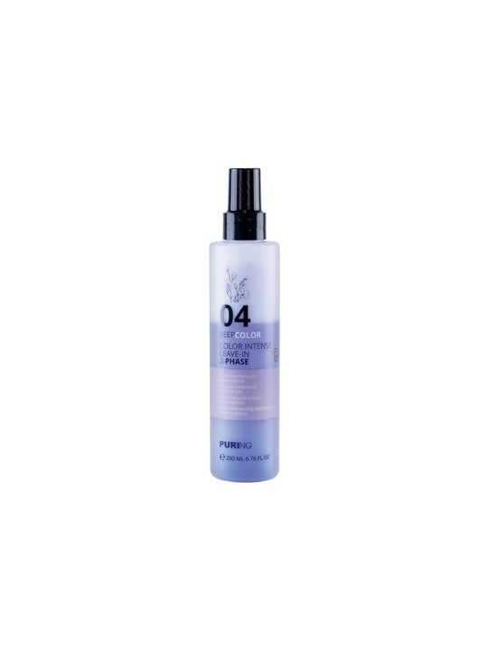 Puring 04 KeepColor Color Intense Leave-In 2 Phase - Bezoplachový kondicionér 200ml unisex