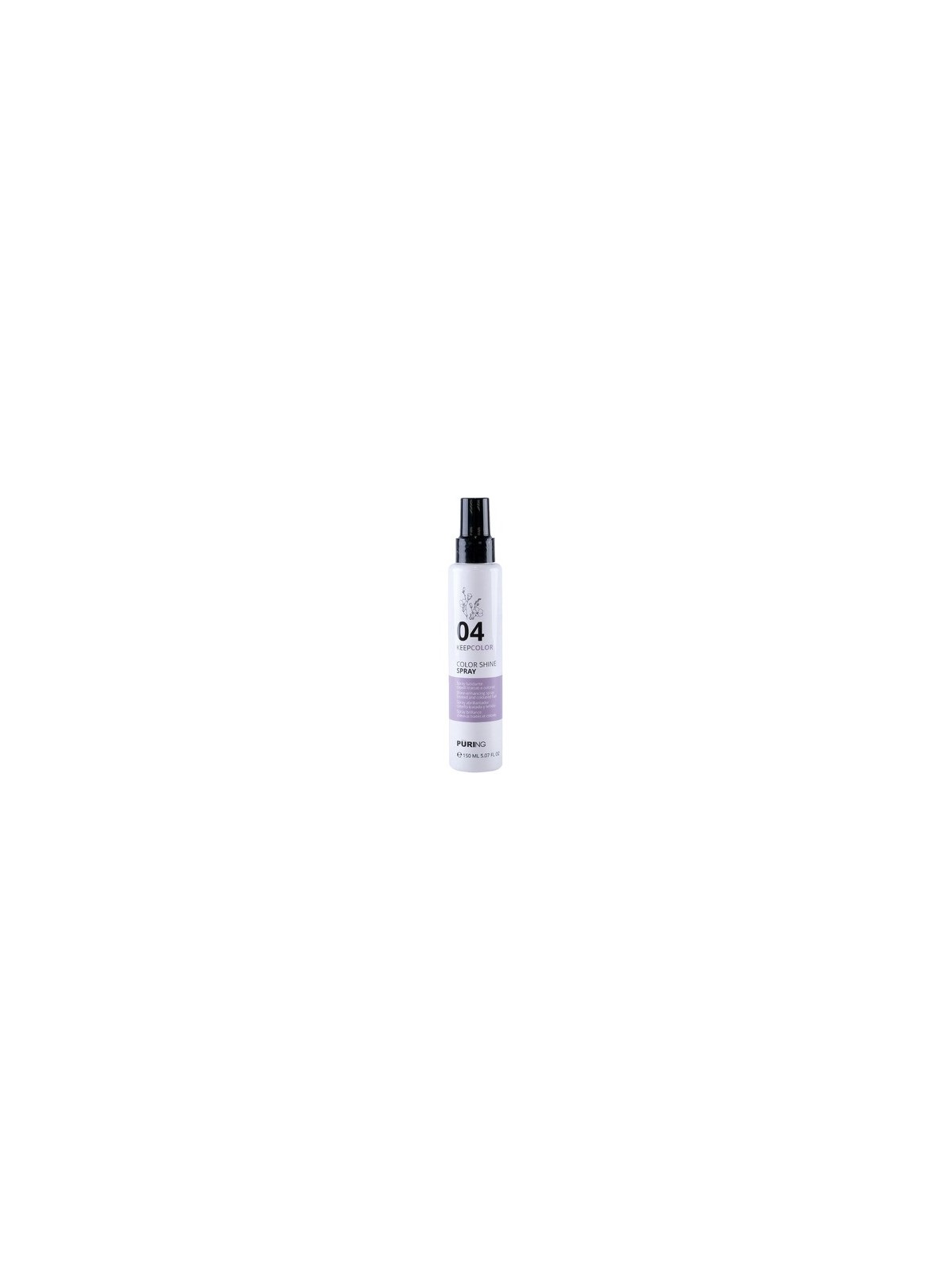 Puring 04 KeepColor Color Shine Spray - Sprej pro lesk vlasů 150ml unisex