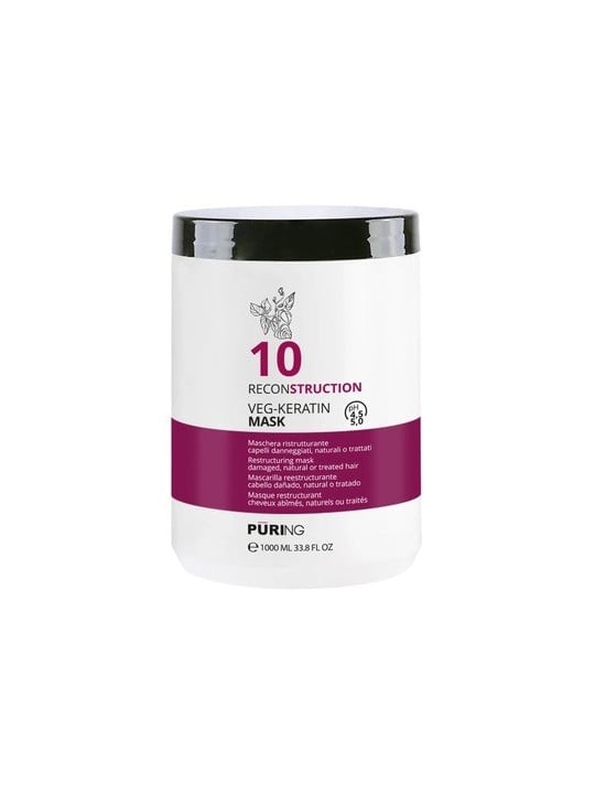 Puring 10 Reconstruction Veg-Keratin Mask - Regenerační maska 1000ml unisex