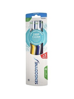 Sensodyne Deep Clean Extra Soft Toothbrush - Extra měkký zubní kartáček ( 3 ks ) donna