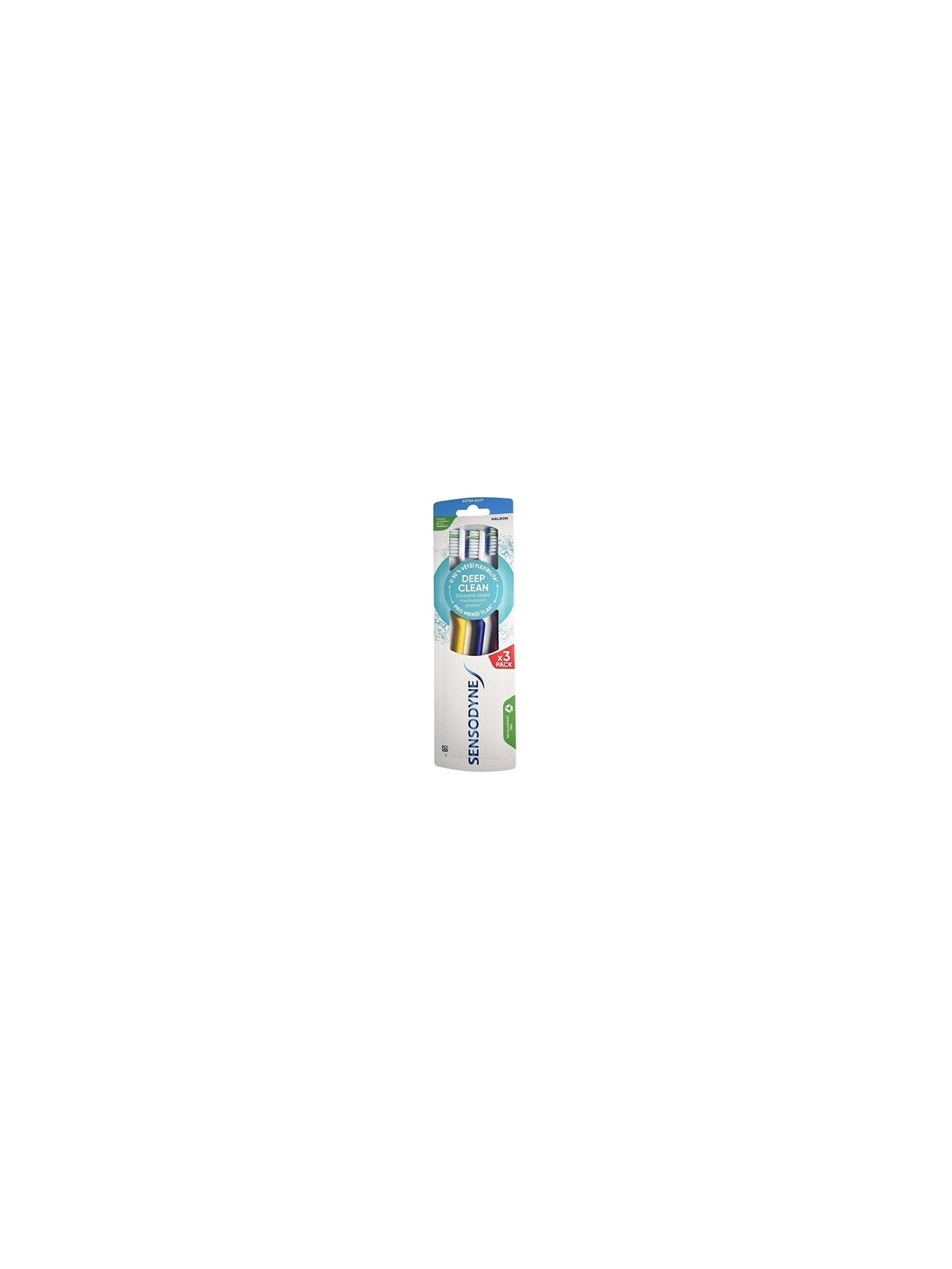 Sensodyne Deep Clean Extra Soft Toothbrush - Extra měkký zubní kartáček ( 3 ks ) donna