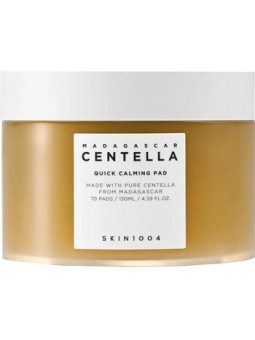 SKIN1004 Madagascar Centella Quick Calming Pad - Zklidňující esenciální tonikové polštářky 130ml donna