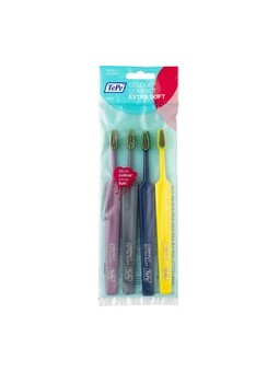 TePe Color Compact (extra soft) - Toothbrush in a bag (4 pcs) donna