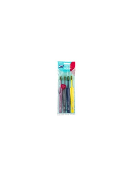 TePe Color Compact (extra soft) - Toothbrush in a bag (4 pcs) donna