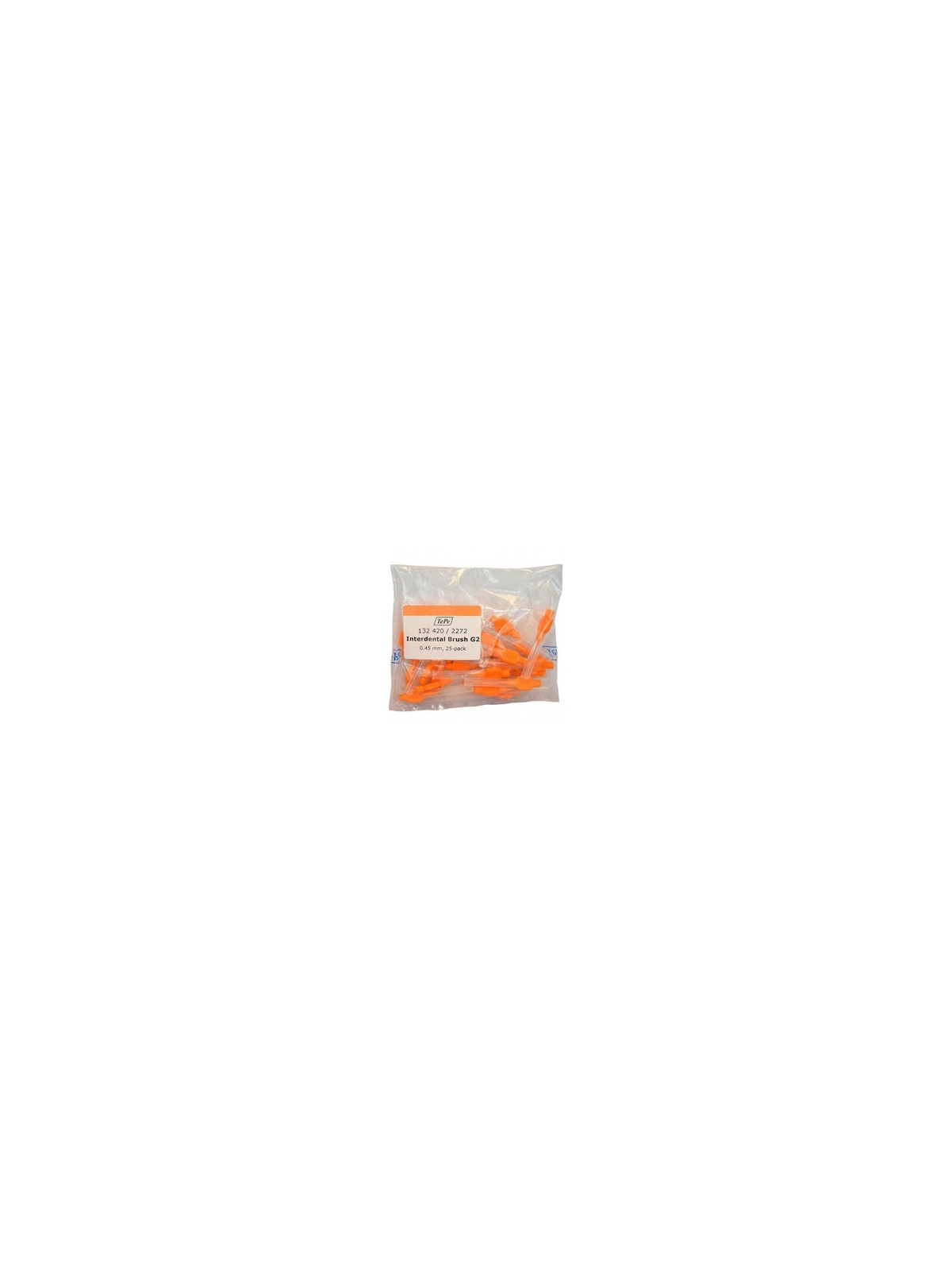 TePe Interdental Brush Normal (0.45 mm orange 25 pcs) - Interdental brushes donna