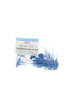 TePe Interdental Brush Normal (0.6 mm blue 25 pcs) - Interdental brushes donna