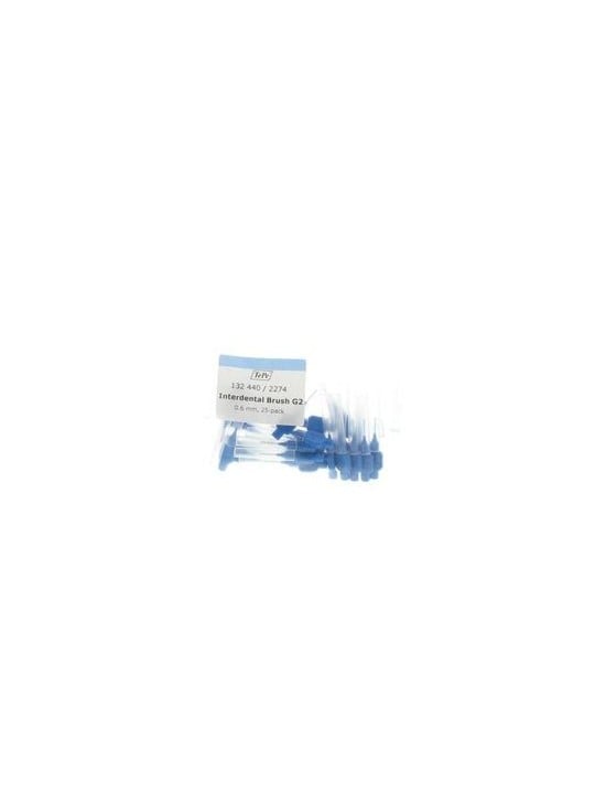 TePe Interdental Brush Normal (0.6 mm blue 25 pcs) - Interdental brushes donna