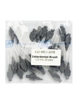 TePe Interdental Brush Normal (1.3 mmgray 25 pcs) - Interdental brushes donna