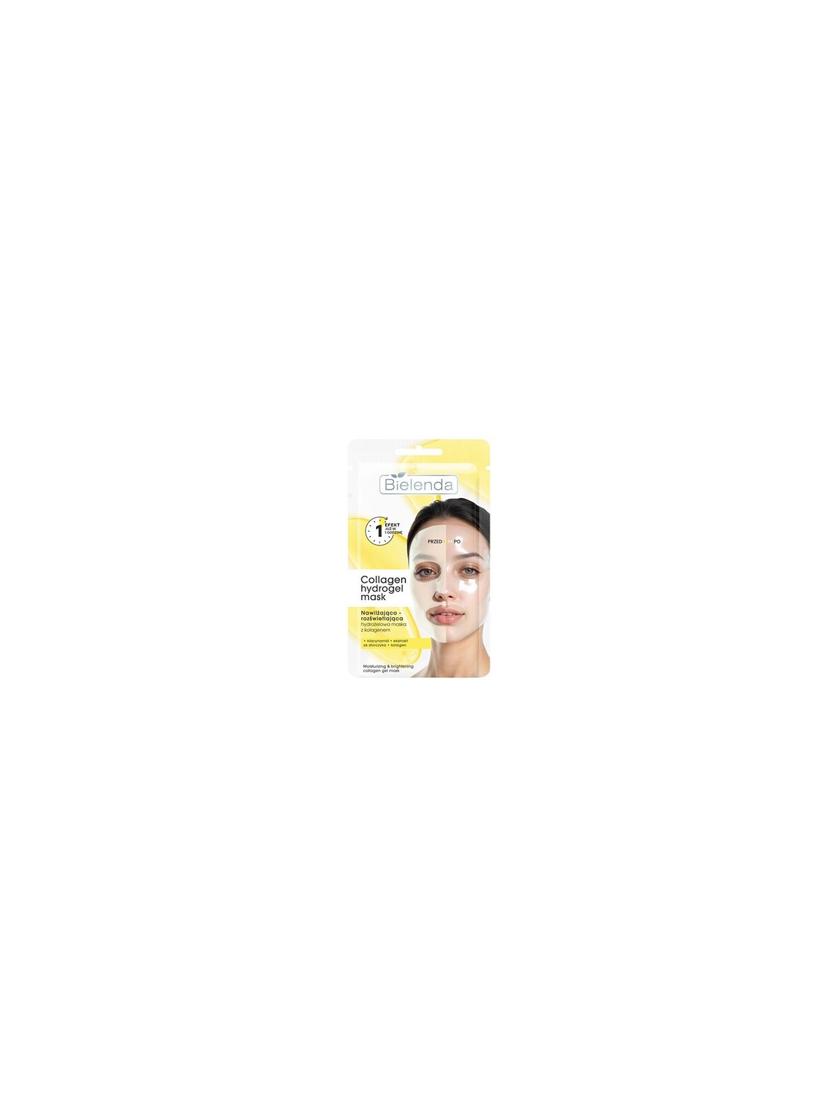 Bielenda Collagen maschera idrogel - Hydrogelová maschera 1 ks donna