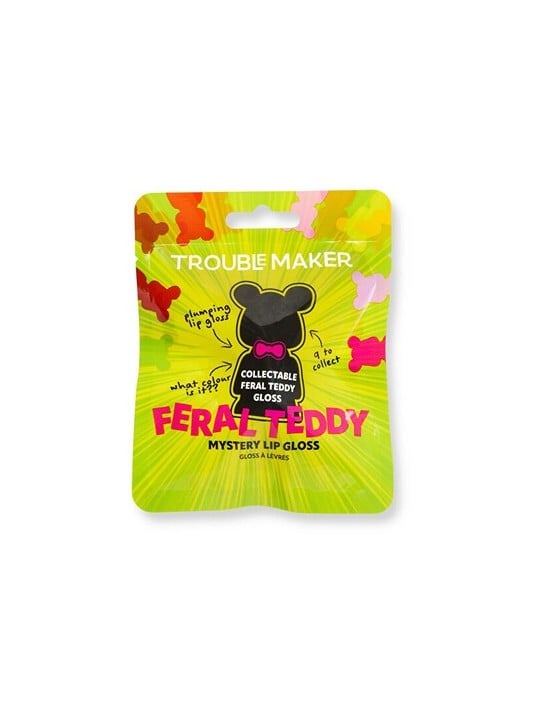 Trouble Maker Feral teddy mistero labbra volumizzanti gloss - lucentezza na labbra 1.1ml donna