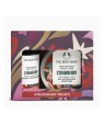 The Body Shop G1 Strawberry Giftset Shower Gel 60ml Body Butter 50ml Hand Cream 30ml 385ml