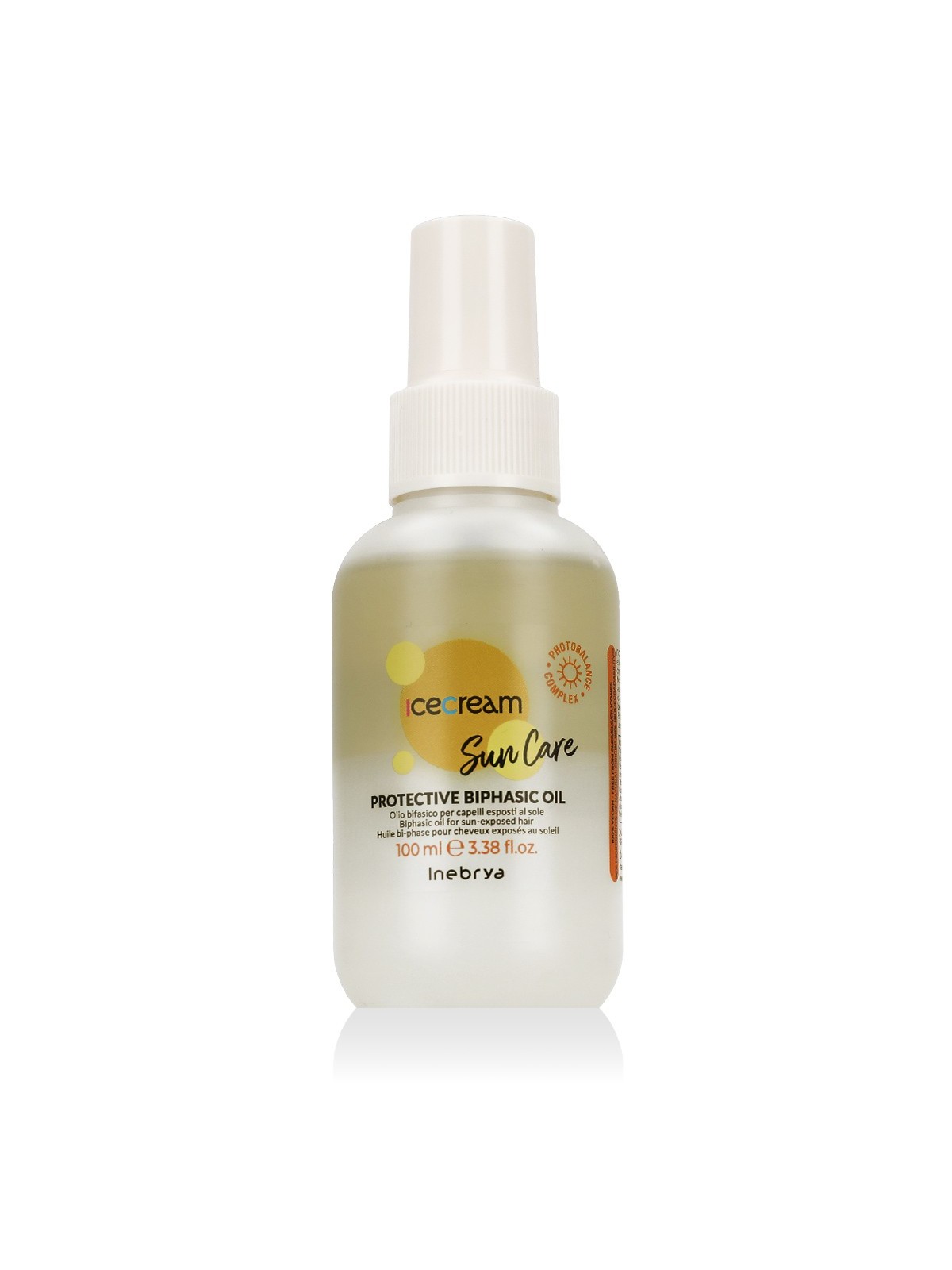 Inebrya Ice Cream Sun Care protettivo bifase olio 100ml