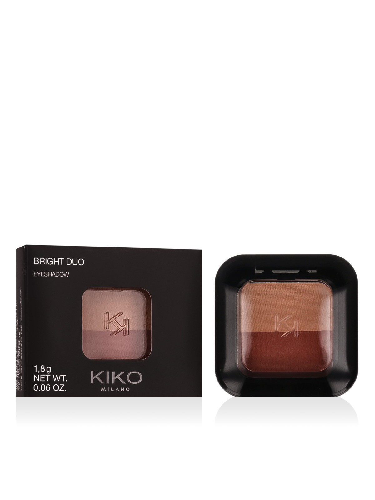 KIKO MILANO Bright Duo ombretto (03 Peach/Brick) 1,8 g