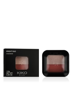 KIKO MILANO Bright Duo ombretto (07 leggero Rose/Rosy Peach) 1,8 g
