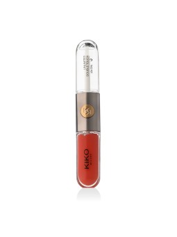 KIKO MILANO Unlimited Double Touch labbra liquide colore (113 satinato Coral) 2 x 3ml