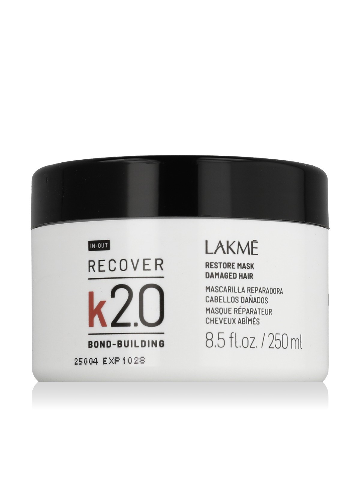 Lakme K2.0 Recover maschera riparatrice capelli danneggiati 250ml