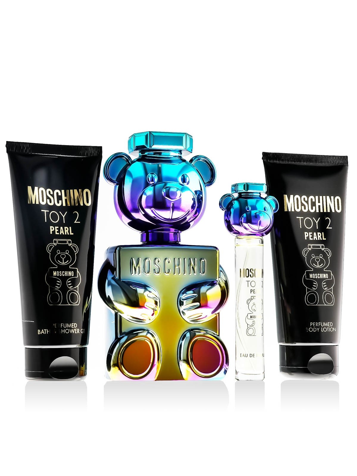 Moschino Toy 2 Pearl eau de parfum 100ml + eau de parfum MINI 10ml + SG 100ml + BL 100ml unisex
