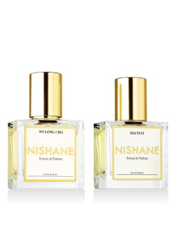 Nishane Wülóng Chá estratto de Parfum Wülóng Chá 15ml + estratto de Parfum Hacivat 15ml unisex