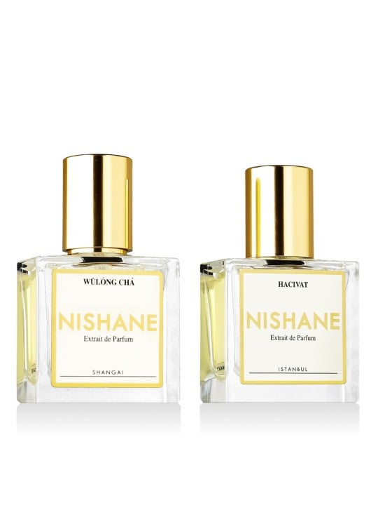 Nishane Wülóng Chá estratto de Parfum Wülóng Chá 15ml + estratto de Parfum Hacivat 15ml unisex
