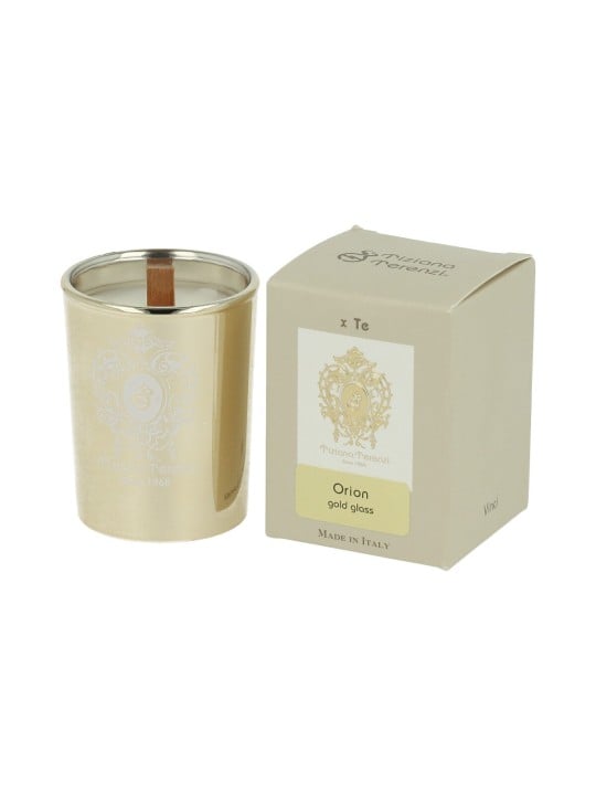 Tiziana Terenzi Orion candela profumata in Gold vetro 40 g unisex