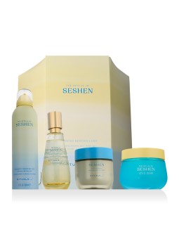Rituals Seshen Set Body Gel 200ml Foaming Shower Gel 200ml Body Scrub 150gr Hair & Body Mist 100ml 75ml