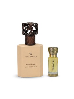 Swiss Arabian Vanilla 01 Extrait de Parfum 50ml + Perfumed Oil 12ml donna