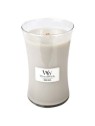 WoodWick Warm Wool vase (warm wool) - candela profumata 275.0g unisex