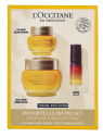L'Occitane Immortelle Face Care Set Eye Balm 15ml Divine Cream 50ml Overnight Reset Oil 5ml 30ml
