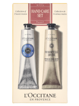 L'Occitane Hand Care Set Hand Cream 75ml Serum-In-Cream 75ml 70ml