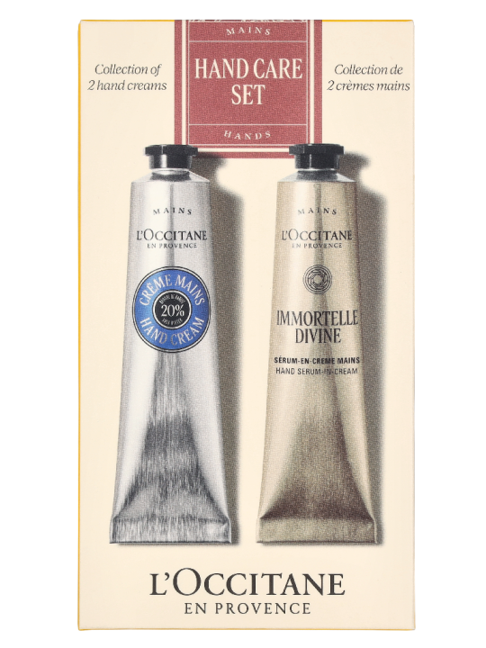 L'Occitane Hand Care Set Hand Cream 75ml Serum-In-Cream 75ml 70ml