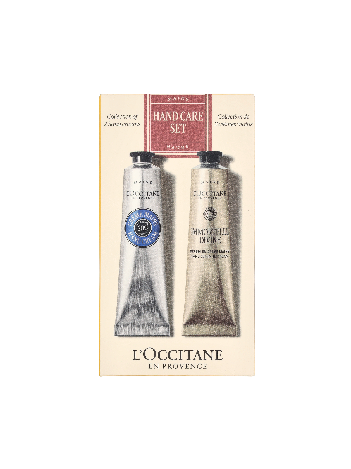 L'Occitane Hand Care Set Hand Cream 75ml Serum-In-Cream 75ml 70ml