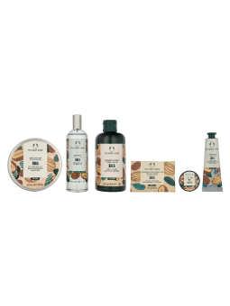 The Body Shop G4 Large Shea Giftset Body Butter 200ml Body Lotion 250ml Shower Cream 250ml Hand Cream 30ml 140ml