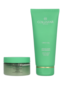 Collistar Spring Giftset Crio-Gel Anticellulite  Uniformante 175ml Talasso-Scrub Crio Crioattivo 150g 8piece