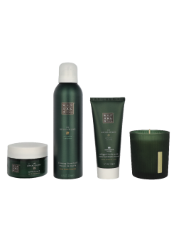 Rituals Jing Medium Giftset Scented Candle 140g Foaming Shower Gel 200ml Body Cream 100ml Body Scrub 125g 60piece