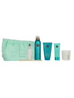 Rituals Karma Giftset Scented Candle 140gr Body Cream 150ml Foaming Shower Gel 200ml Hand Lotion 70ml Mini Fragrance Sticks 70m