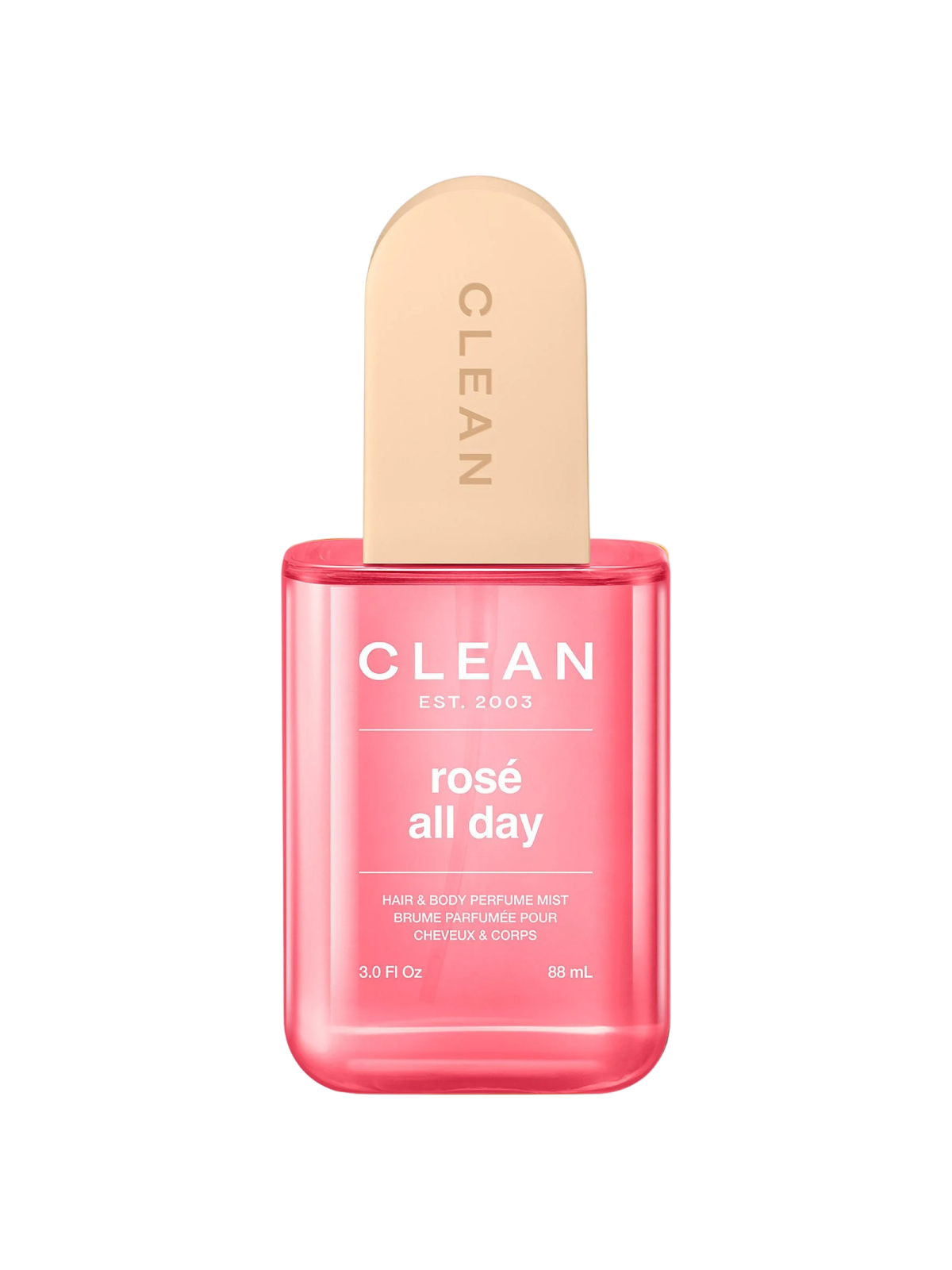 Clean Rose All Day spray profumato per capelli donna 88ml donna