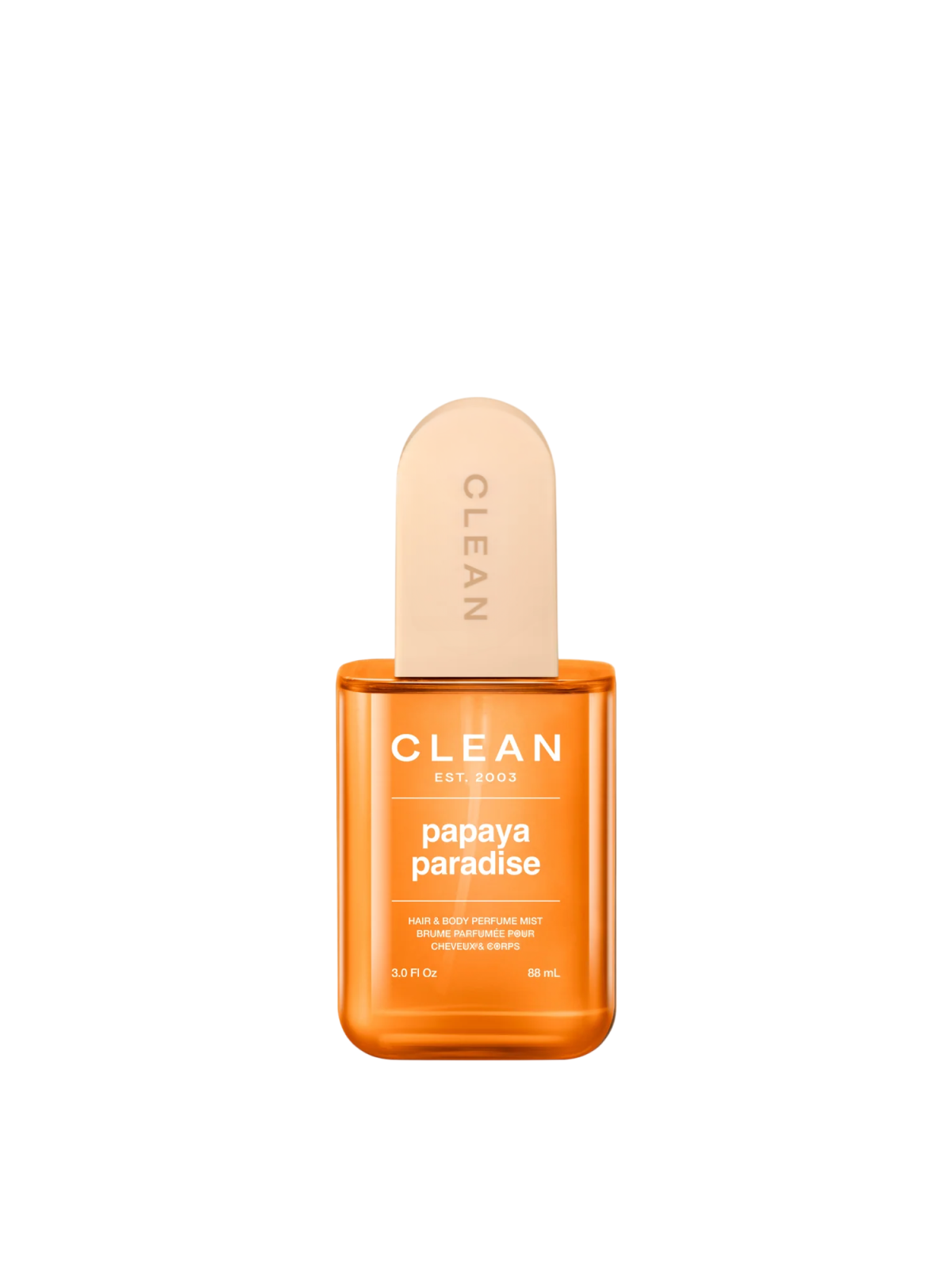 Clean Papaya Paradise spray profumato per capelli donna 88ml donna