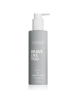 ICONIQUE Professional uomini Brave come te shampoo - energizzante shampoo per uomo 250ml uomo