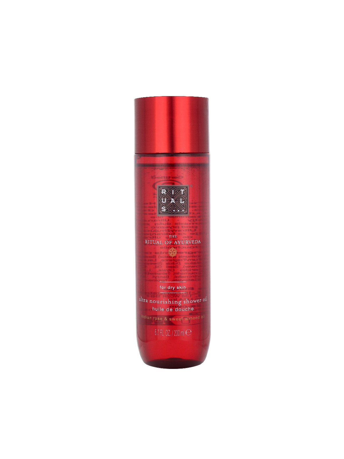 Rituals Ayurveda ultra doccia nutriente olio 200 ml
