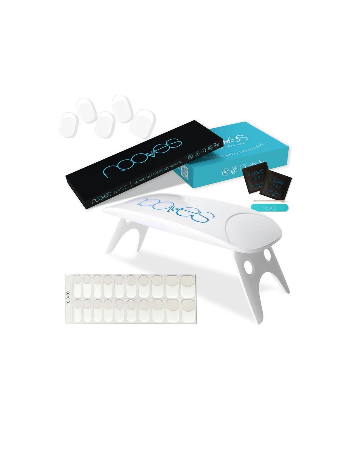 Nooves gel premium fogli per unghie CASE 5 u Woman