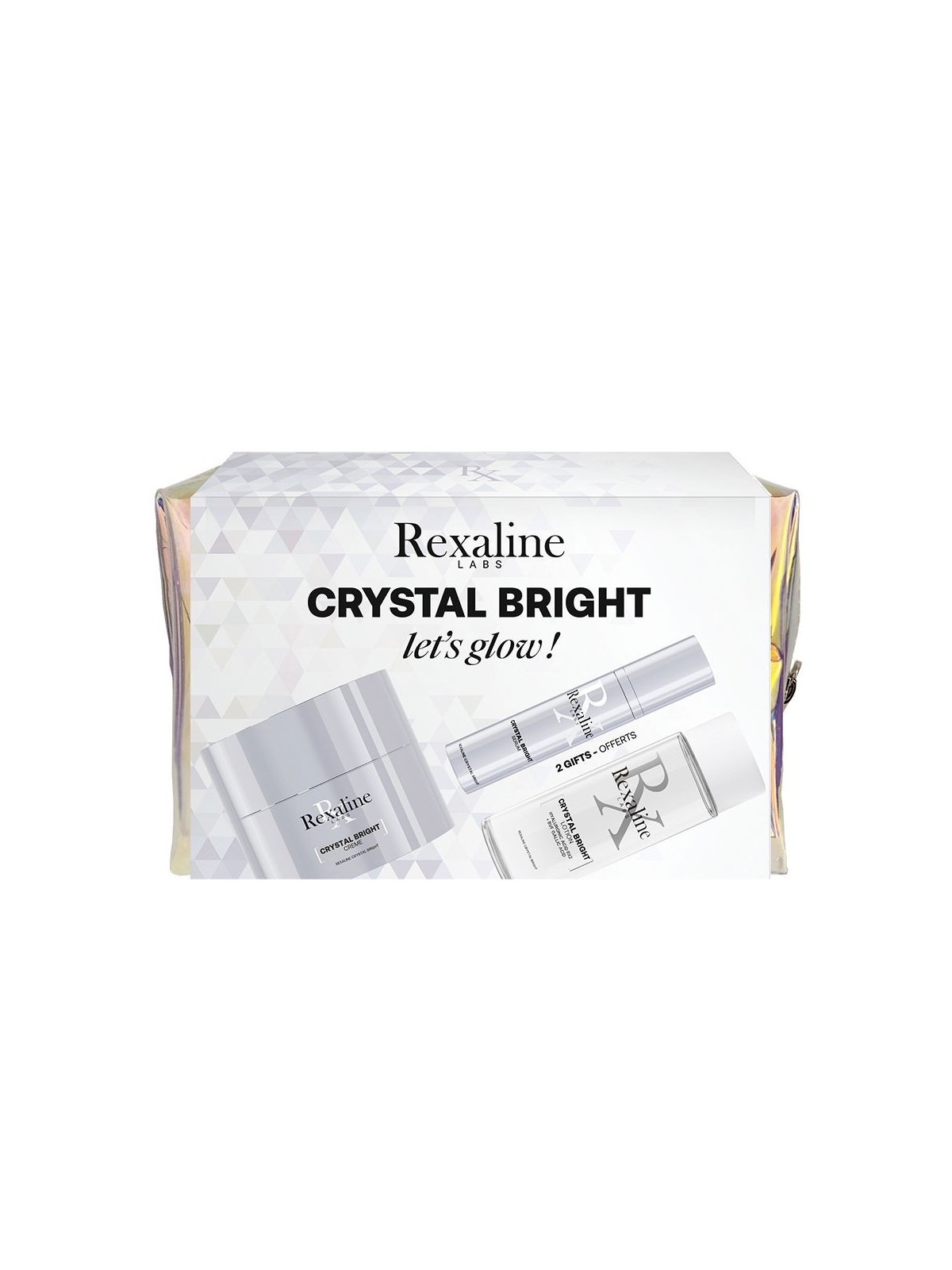 Rexaline luminosità cristallina CREMA astuccio 4 pz Unisex