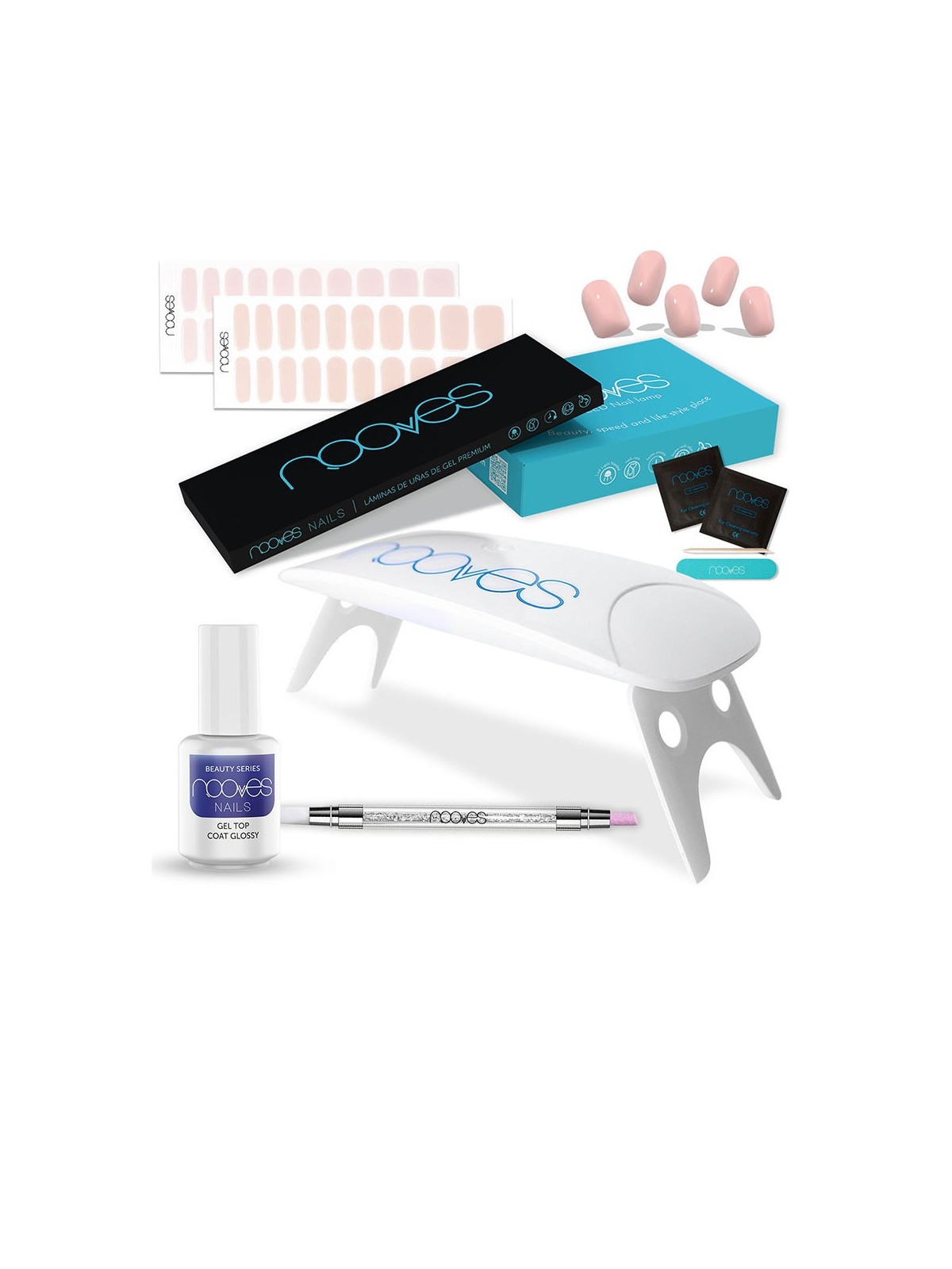 Nooves gel premium fogli per unghie CASE 8 u Woman