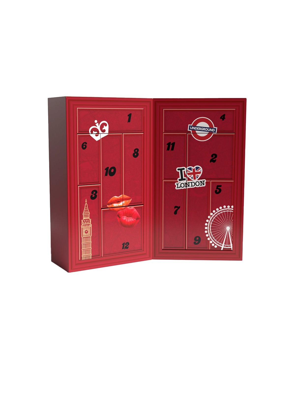 Rimmel London calendario dell'avvento 12 pcs Unisex