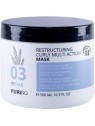 Puring 03 riabilitazione ristrutturante riccio multi azione maschera - idratante intensivo maschera per kudrnaté, ondulati a Pur