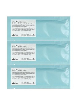 set Davines Minu maschera crema trattamento capelli illuminante 12 pcs 12ml None