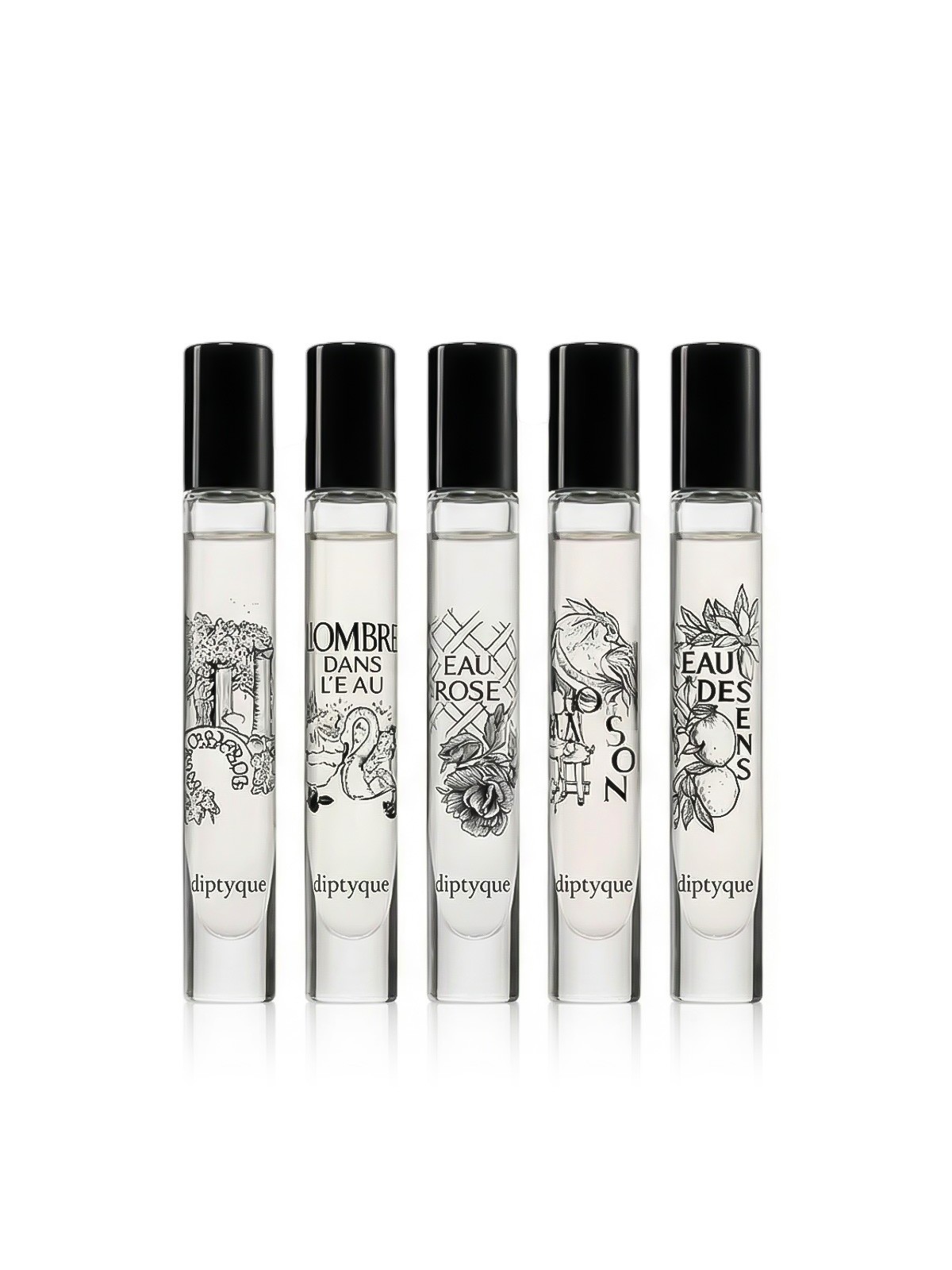 Diptyque L'Art Du Parfum Discovery set eau de toilette MINI 5 x 7,5ml donna